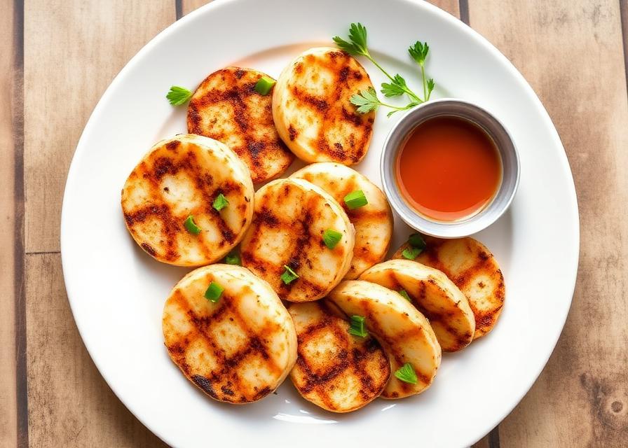 Chả mực giã tay Hạ Long
