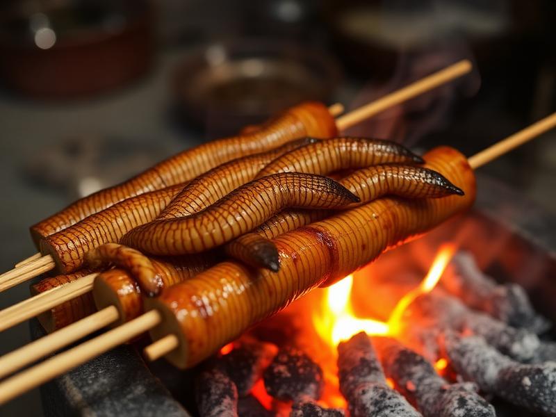 Sá sùng nướng Vân Đồn — đặc sản cao cấp